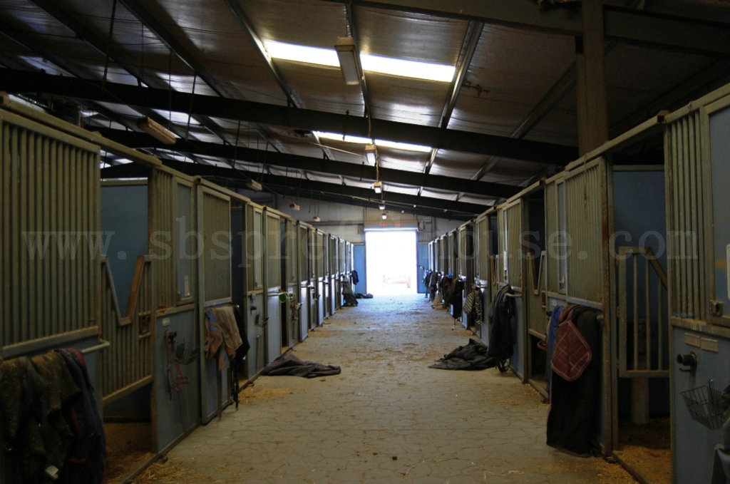 Prefabricated steel stables