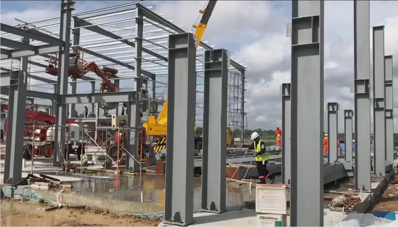 Brunei steel structure installation