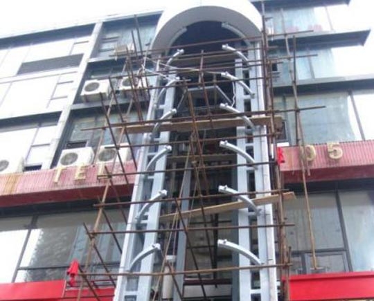 钢结构电梯井