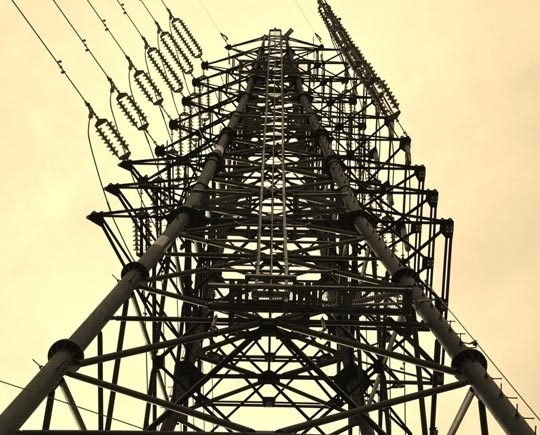 Prefabricated steel electricity tower